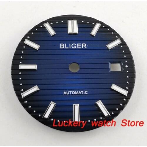 29.8mm bliger blue dial fit for 2824 2836 Miyota 8215 821A Mingzhu 2813 Automatic movement-BP58