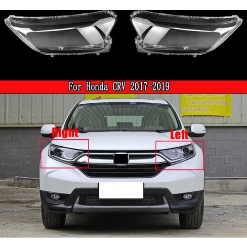Car Replacement Headlight Clear Lens Headlamp Clear Cover Coupe Convertible Shell Lampshade For Honda CRV 2017 2018 2019