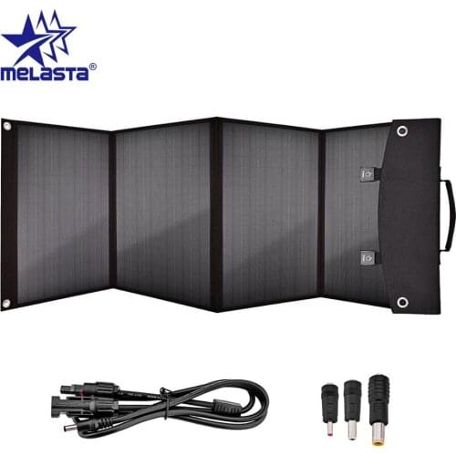 Melasta 100W (25W*4) Solar Panel 12V/18V Flexible Foldable Solar Panel Portable Solar Cell Kit For Boats/Out-door Camping