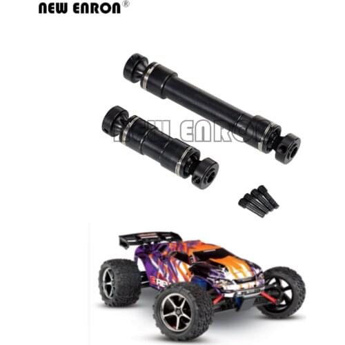 #7056 7250R Steel Front/Rear Main Center Drive shafts Driveshafts For RC Car Parts Traxxas 1/16 Mini E-Revo 1:16 Summit Slash