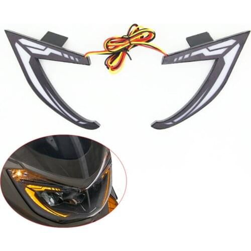 Motorcycle LED Light Board Turn Signal Lighting Indicator Flasher Running Blinker Lamp Fit For YAMAHA NMAX 155