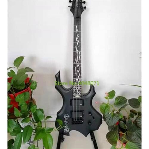 Shaped electric guitar, color optional, free shipping, can be customized