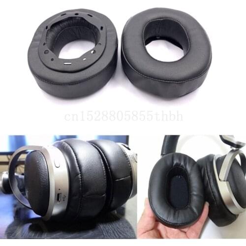 1 Pair Replacement foam Leather Ear Pads pillow Cushion Cover for MDR-HW700 MDR-HW700DS Wireless Headphones