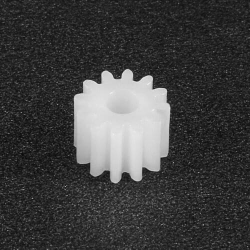 10Pcs 8/10/12/16 Teeth 082/102/122/162A 2mm Hole Diameter Plastic Shaft Gear Toy Accessories for DIY Car Robot Motor