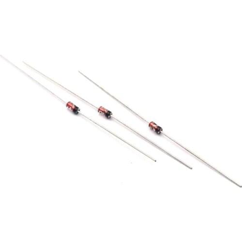 100pcs 1/2W Zener Diode 0.5W DO-35 BZX55C 10V 11V 12V 13V 15V 16V 18V 20V 22V 24V 27V 30V 33V 36V 39V 43V 47V
