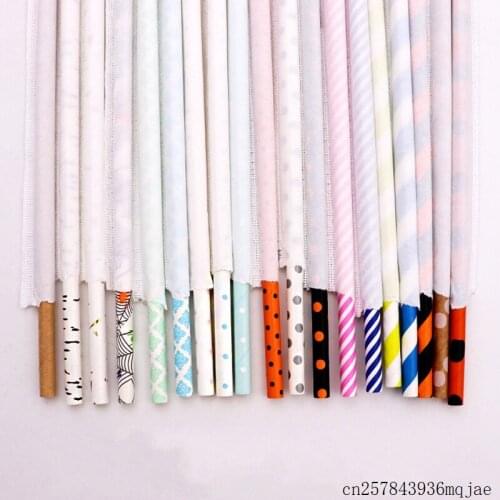 1000pcs Colorful Paper Straws Disposable Drinking Straws Party Decoration Supplies