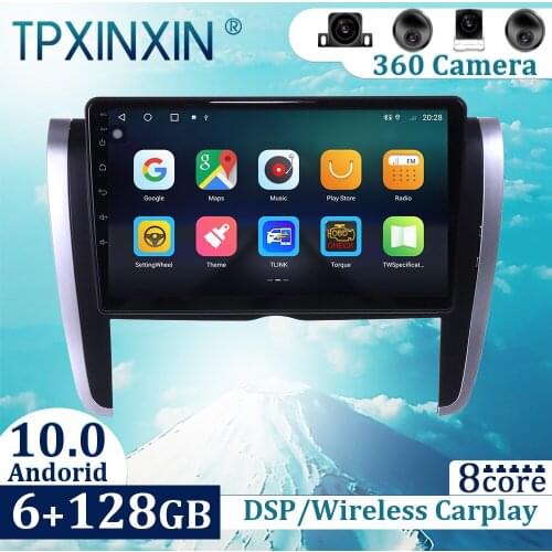6+128GB For Toyota Allion 2007-2015 Android 10 Carplay Radio Player Car GPS Navigation Head Unit Car Radio with Screen