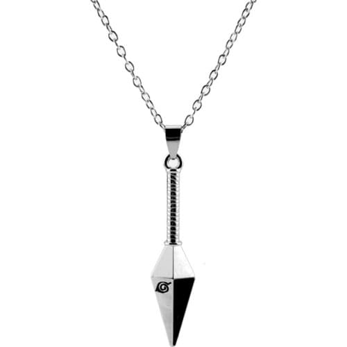 Anime Sword Weapon Pendants Necklaces Darts Necklace Women Men Jewelry t Fans Gift Hot Anime Jewelry Action Figure Cosplay Toys