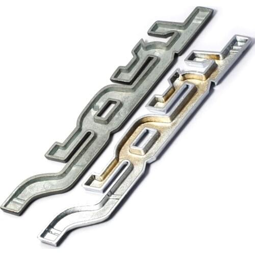 Car Accessories Sticker on Car Stickers Silver / Black Auto Car Trunk Racing SPORT Word Letter Logo Emblem Badge Decal Sticker