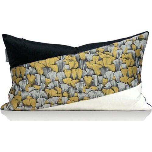 Foral Printed Home Decorative Cushion Cover Geometric Simple Pillowcase For Sofa Waist Pillows Decor