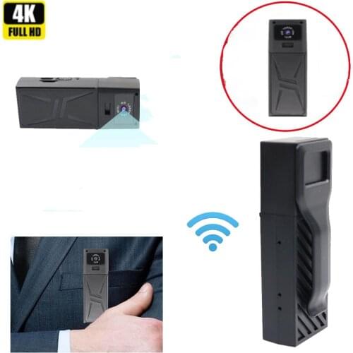 HD 4K DIY Portable WiFi IP Mini Camera P2P Wireless Micro Webcam Camcorder Video Recorder Support Remote View Body Cam