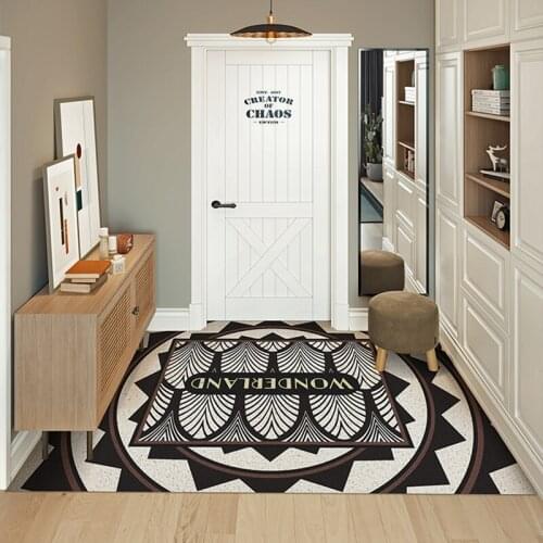 Wonderland Home Doormat Bedroom Bathroom Living Room Carpet PVC Anti-slip Dustproof Custom Rectangle Hallway Entrance Door Mat