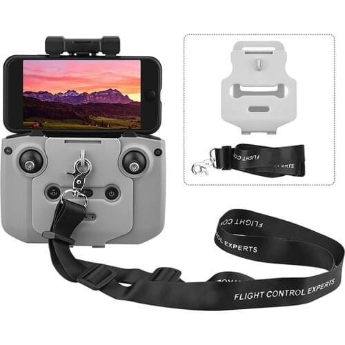 For Mavic Air 2 Remote Control Bracket Hook Holder With Neck Strap Adjustable Belt Lanyard For DJI Mavic Air 2 Drone Parts