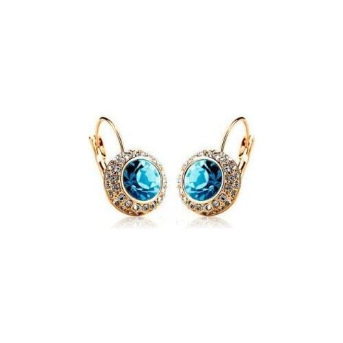 M925 sterling Silver color jewelry accessories earrings / M925 Silver color earrings for female girls. Real