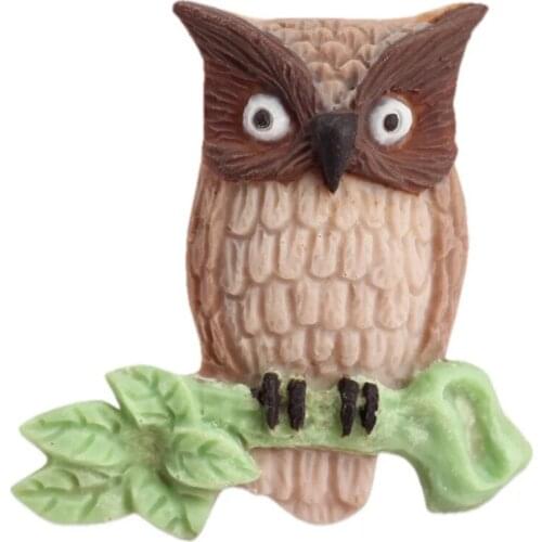 New Owl Shaped Silicone Mold Fondant Cake Mold Cupcake Cake Decorating Tools Chocolate Gumpaste Mold