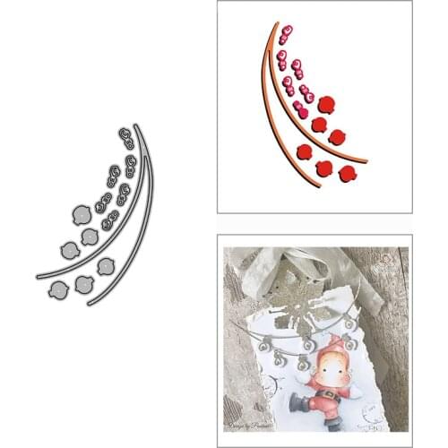 2021 New Light Bulb Party Ornament Metal Cutting Dies for DIY Scrapbooking Decor and Card Making Paper Craft Embossing No Stamps