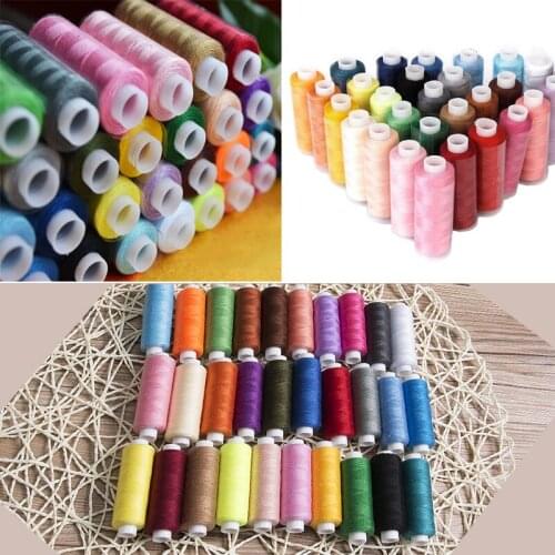 New Mixed Colors 30 Spools Polyester All Purpose Sewing Threads Cones Set Hot