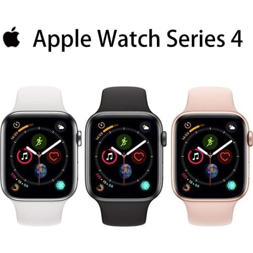 Original and used Apple Watch Series 4 (GPS, 40/44MM) 90% New Stainless Steel Case Smart Watch with White/Gold/Black iWatch
