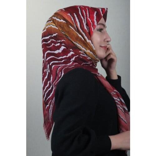 POLOİST LINEN FLAMLI SCARF DESEN-325-AVAILABLE in