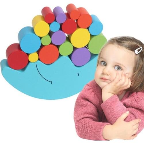 Educational Toys Moon Balance Building Block Toys Early Training Early Parent-child Game Education Childhood Balance Z3H4