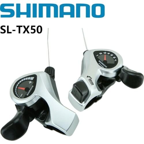Shimano SL-TX50 3/6/7/18/21 Speed Shifter MTB Bike Bicycle Trigger Shift Lever