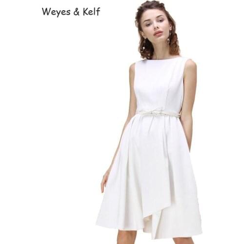 Белые летние платья Weyes & Kelf China At AliExpress