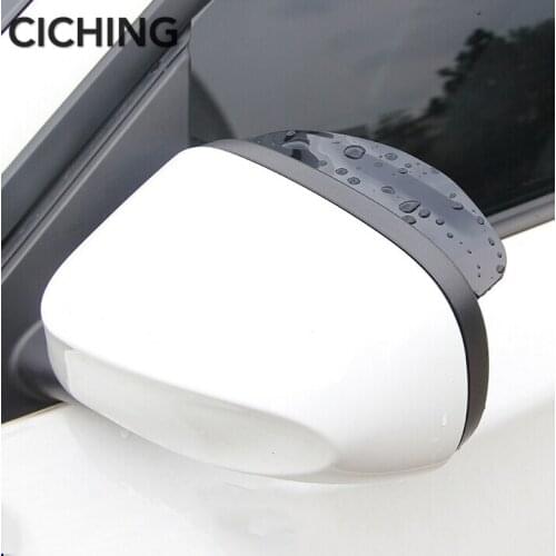 Car Rearview Mirror Rain Blades car back mirror eyebrow rain cover For BMW E46 E39 E90 E36 E60 E34 E30 F30 F10 E53 Accessories