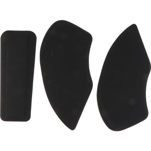 1 Set Rubber Motorcycle Side Tank Pad Knee Grip Protectors Gas Tank Decal Stickers for BMW NineT 2014-2018 motorcycles Black