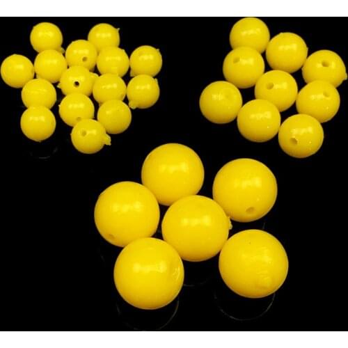 10 PCS/lot Soft Corn Carp Fishing Lures With Smell Of Artificial Semi Floating Baits 8-14mm Ball Beads Feeder Fish Lure Pesca