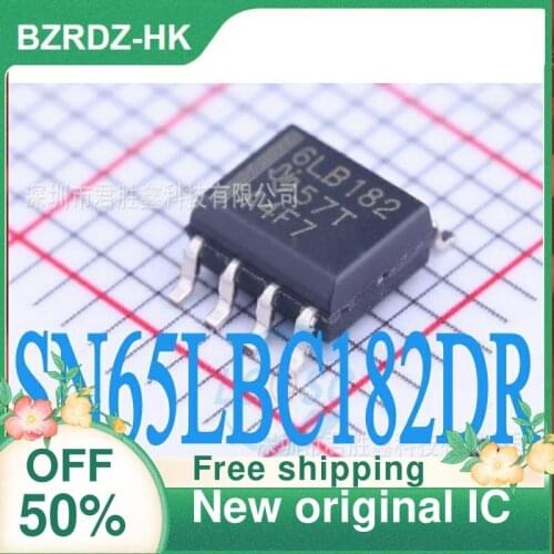 2-10PCS/lot SN65LBC182DR 6LB182 SOP-8 RS-485 nuevo original