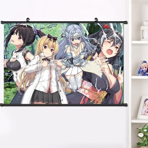 Anime Arifureta: From Commonplace to Worlds Strongest Shia Haulia Wall Scroll Poster Wall Hanging Poster Home Decor 40×60cm