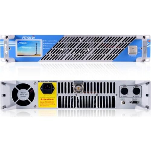 FMUSER FU-1000W 1000 Watts 1kw Professional FM Radio Transmitter Broadcast 87.5-108 MHz cover 20KM-30KM Free Shipping