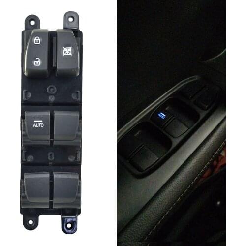Car Window Front Left Master Lifter Control Switch Button 93570-C92004X 93580-C9000 For Hyundai IX25 Creta 14-19