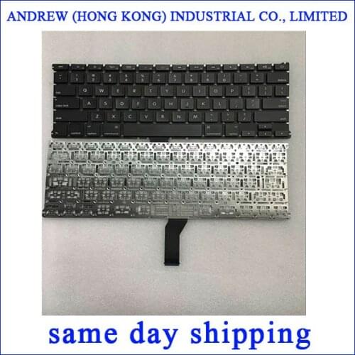 New A1369 A1466 US Standard Keyboard For MacBook Air 13.3" A1369 A1466 US keyboard 2011-2015 Years