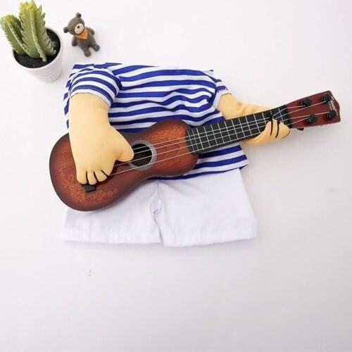 New Trendy Halloween Costumes Pet Clothing Funny Guitar Dog Cloth Pet Puppy Coat For Puppy Dog French Bulldog Outfit for kitten