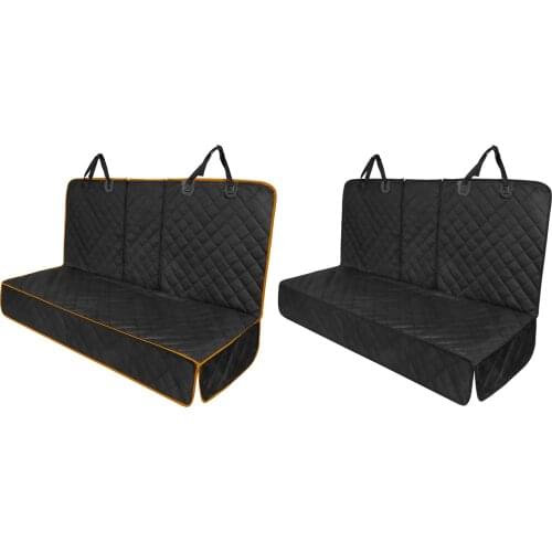 Bench Back Seat Dog Car Seat Cover Heavy-Duty Scratch Proof for Trucks