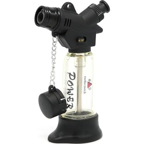Jet Lighter Torch Turbo Butane Cigar Lighter Gas Cigarette 1300 C Fire Windproof Lighter No Gas