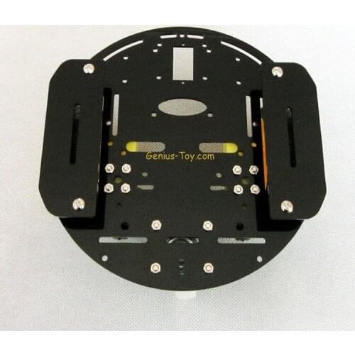 Smart robot car chassis / tracing / avoidance / Remote speed / tracking robot car race round 17CM