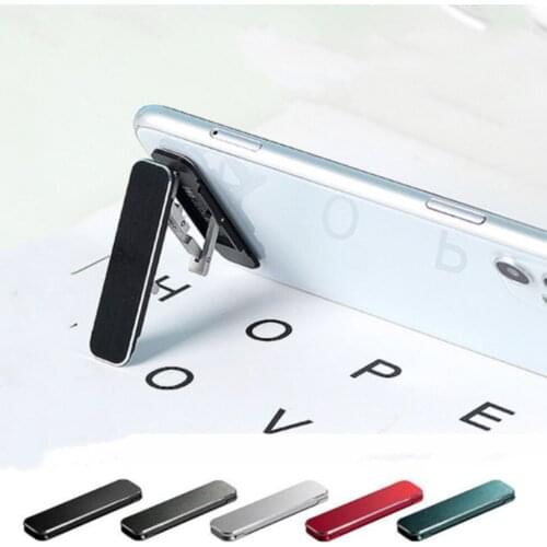 Universal Aluminum Portable Folding Desk Phone Mount Holder Mobile Phone Cradle Foldable Stand for Cellphone Phone Bracket