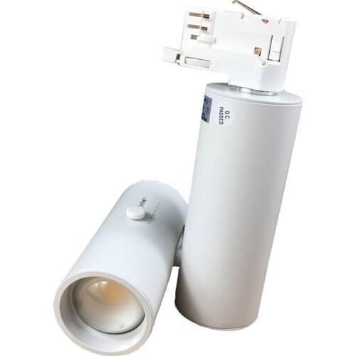 Zoom in Zoom out 15W 20W Adjustable Beam Angle 15 20 30 60 70 Varifocal LED Spot Track Light Europe 3 Phase 4 Wire