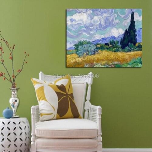 High Quality 100% Hand Painting Home Decorative Oil Painting Craft Art Famous Paintings Van Gogh Painting Picture