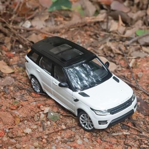 WELLY 1:24 LAND ROVER Range Rover Sport Alloy Luxury Vehicle Diecast Pull Back Cars Model Toy Collection