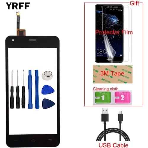 5'' Mobile Front Outer Glass For Dexp Ixion ES550 Soul 3 Pro Touch Screen Touch Panel Lens Repair Tools Protector Film 3M Glue