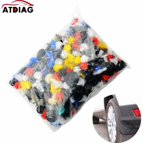 50pcs/100pcs Mixed Auto Fastener Car Bumper Clips Retainer Car Fastener Rivet Door Panel Liner for All Car