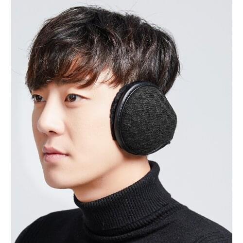 Winter Earmuffs Warm Earmuffs Mens Thickened Ear Bags Ear Covers Plush Riding Students Windproof Ear Warmer Earmuffs