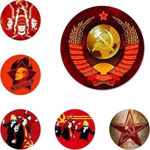 Union USSR Grunge Flag Badge Brooch Pin Accessories For Clothes Backpack Decoration gift