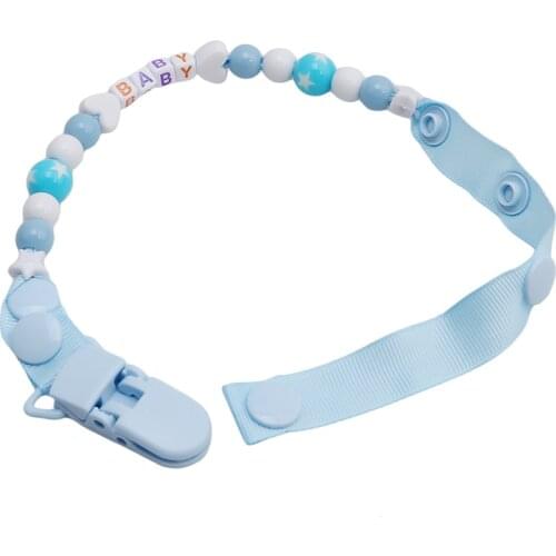 1 Pcs Newborn Baby Toy Pacifier Clip Chain Plastic Holder Chupetas Soother Pacifier Clips Baby Rattles Nipple Holder For Infant