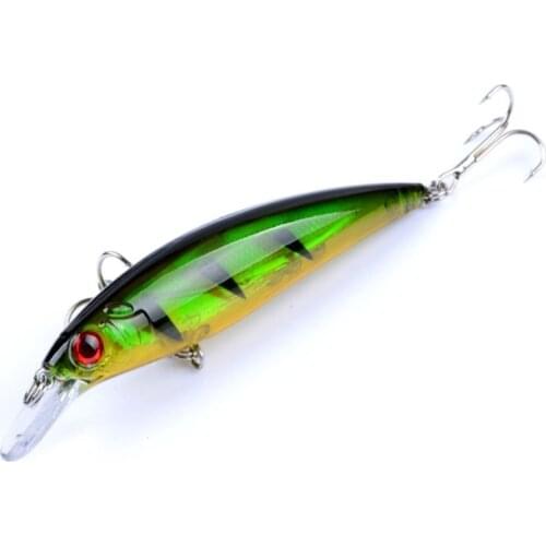1pcs laser Floating Minnow Fishing Lure 11cm/13.6g New Arrival Quality Hard Baits Fishing Tackle Wobbler 3D Eyes Crankbait