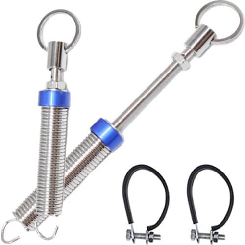 2pc Car Boot Trunk Lid Lifting Metal Adjustable Spring Device Automatic Remote controlled Open Trunk Universal Tool Auto Styling