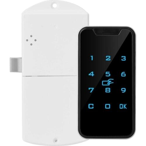 953M1 Digital Wardrobes Smart Drawers Electronic Touch Keypad Password Lock Cabinet Zinc Alloy Universal Anti Theft Security